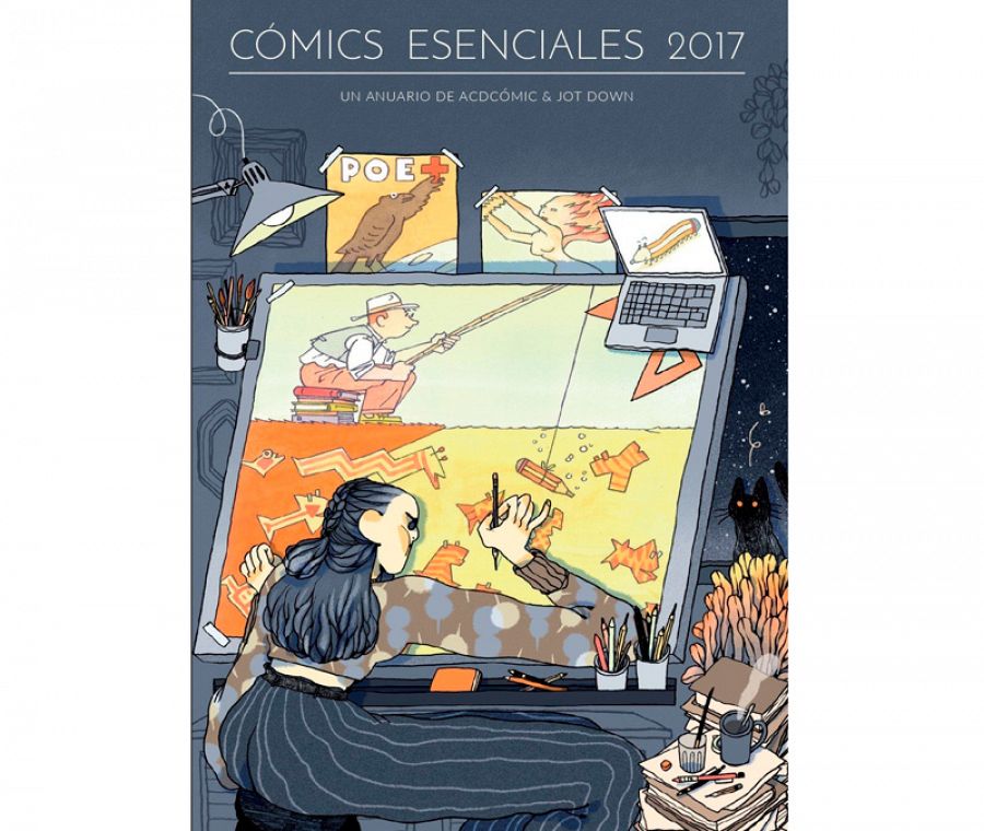 Portada del anuario 'Cómics esenciales 2017'