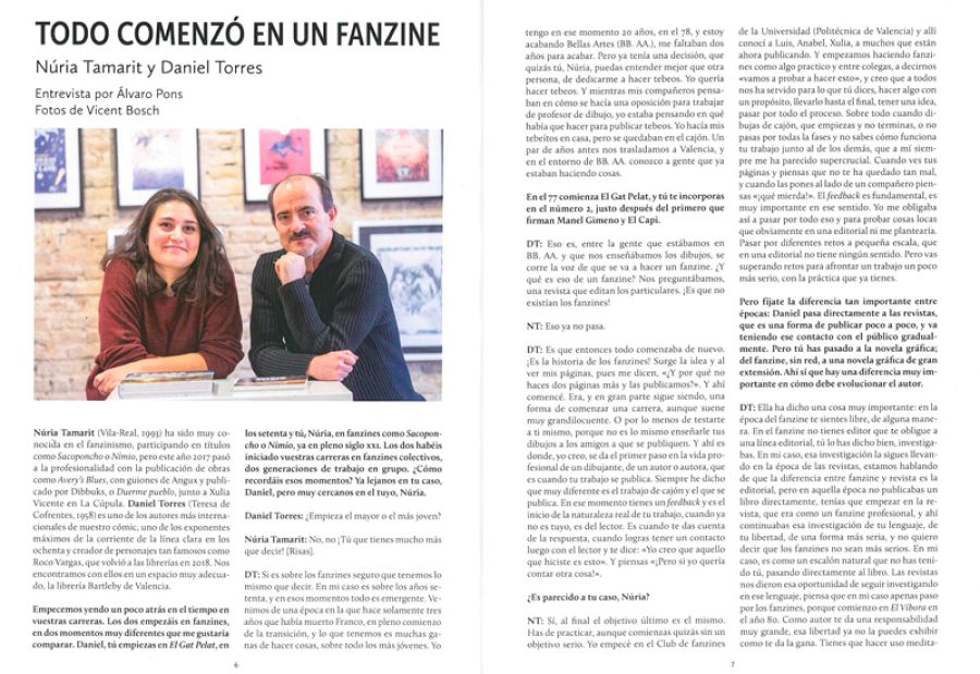 Páginas del anuario 'Cómics esenciales 2017'