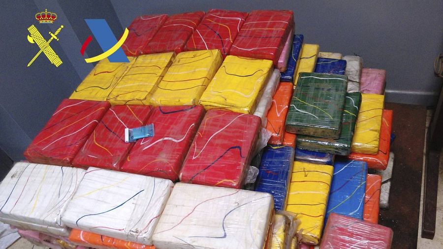 Algeciras, uno de los principales puntos de incautaciones de hachís (EFE).