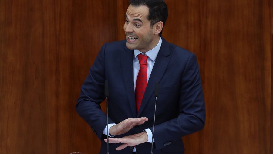 El portavoz de Ciudadanos en la Asamblea de Madrid, Ignacio Aguado