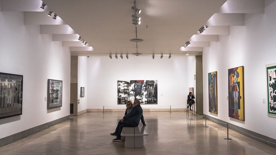 Interior del Museo Thyssen-Bornemisza