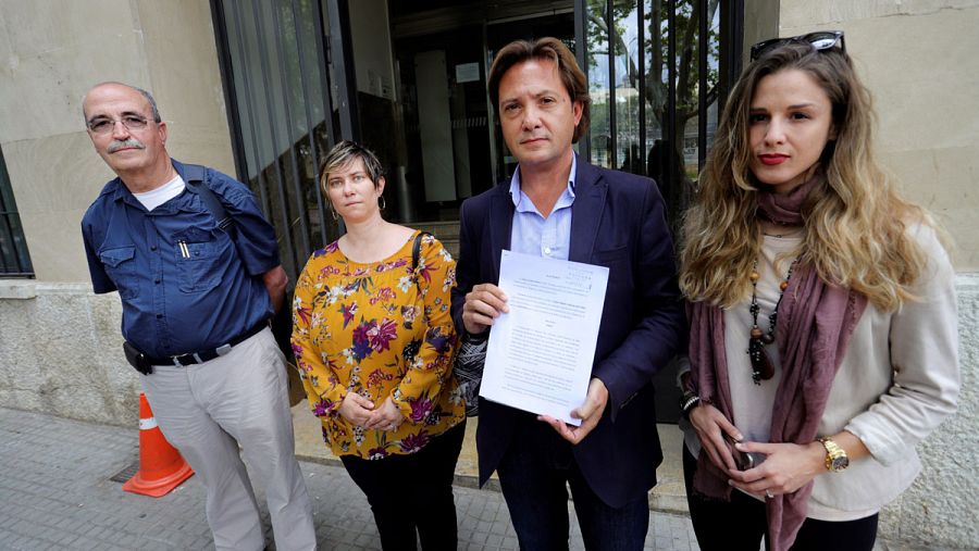 El presidente de Actúa Baleares, Jorge Campos, presenta una denuncia contra el rapero Valtonyc por presuntamente animar a matar a guardias civiles