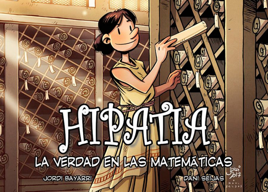 Portada de 'Hipatia. La verdad en las matemáticas'