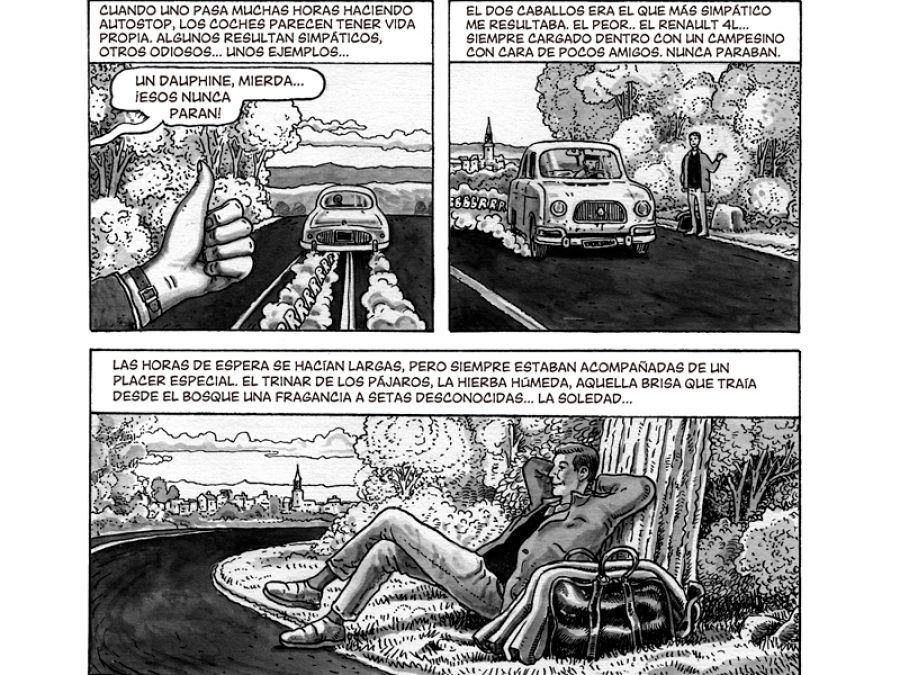 Viñetas de 'Nieve en los bolsillos'