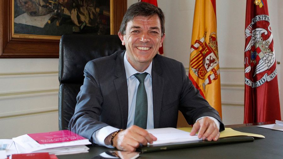 El rector de la Complutense, Carlos Andradas