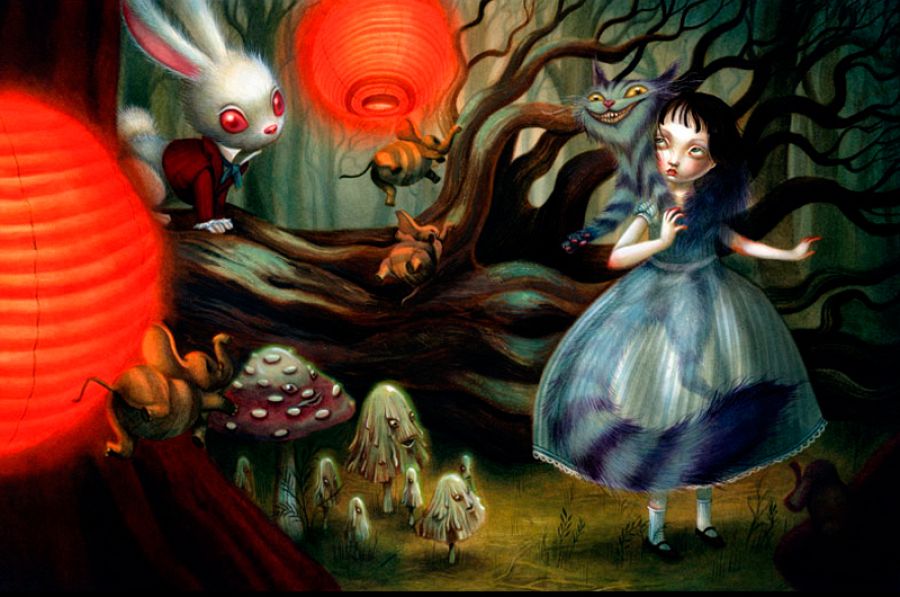 Ilustración de 'Alicia en el País de las Maravillas'