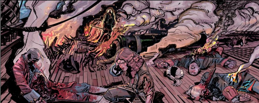 Viñeta de 'Blas de Lezo, el cómic'