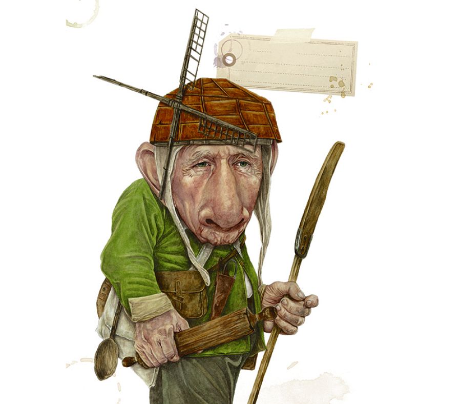 Cultivador atraepájaros