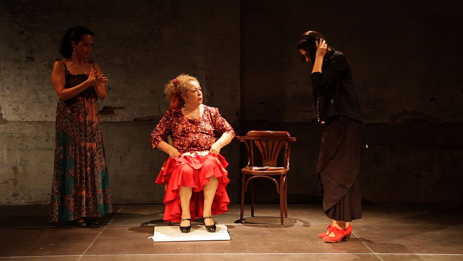 Una escena del documental sobre La Chana