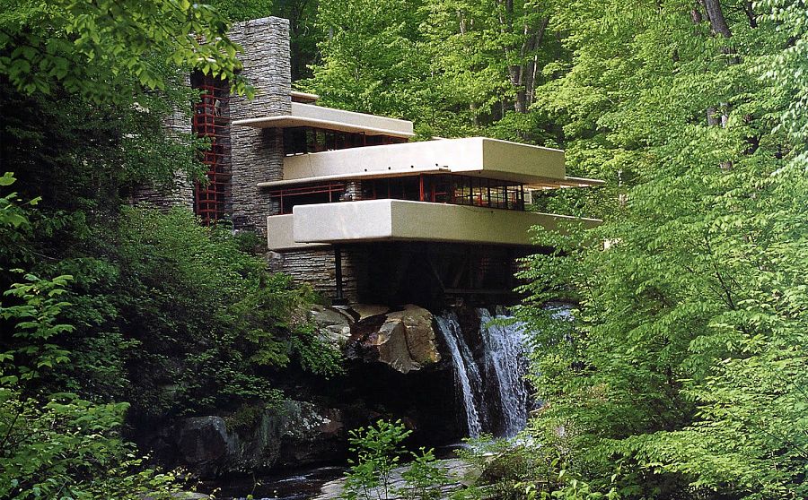 La Casa de la Cascada, obra de F.L Wright