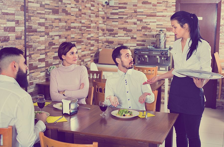 Ante la duda por posible contaminación, hay que preguntar en el restaurante
