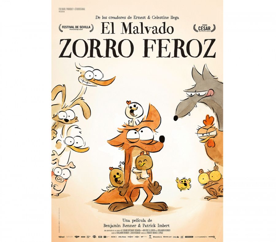 Cartel de 'El malvado zorro feroz'