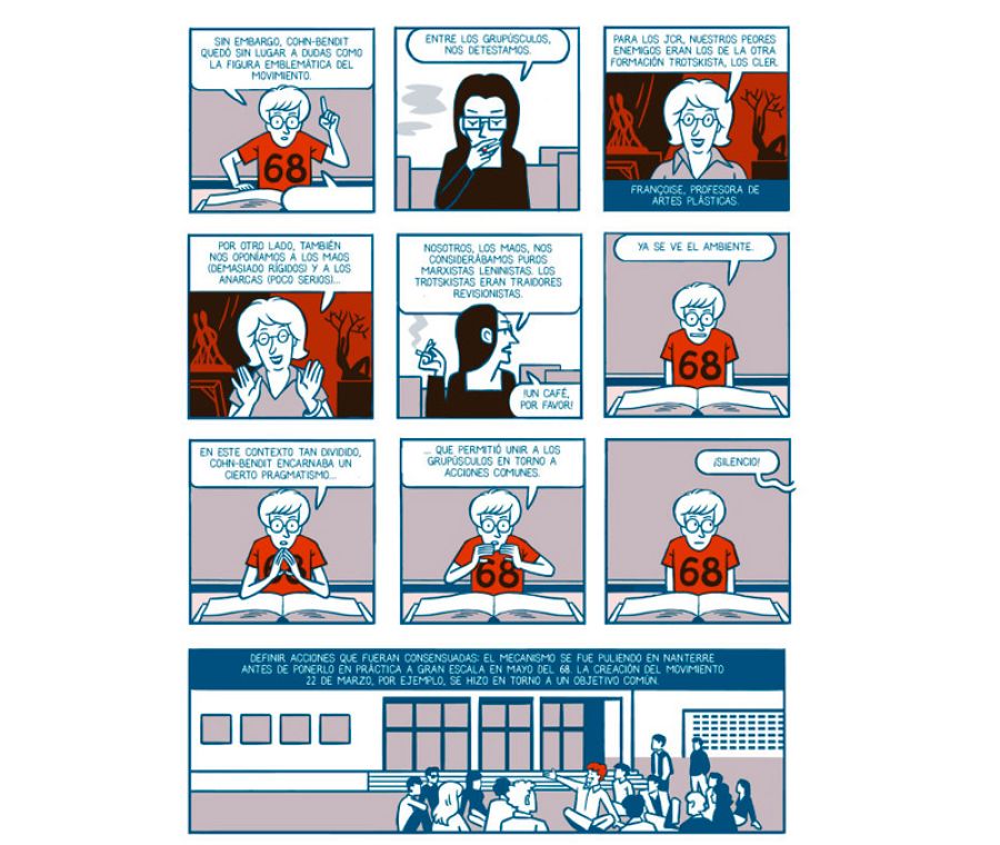 Página de 'Mayo del 68. Historia de una primavera'