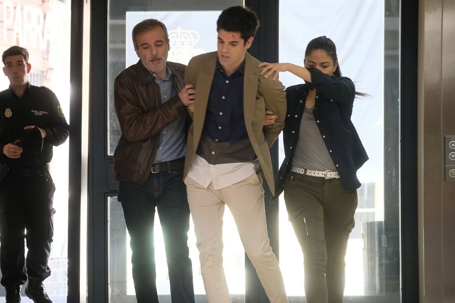 Detenido por escándalo público