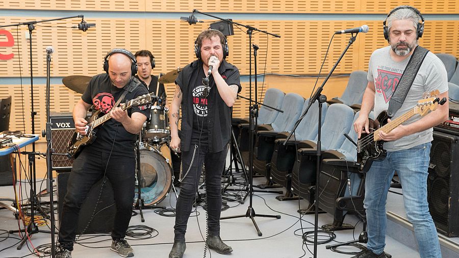 Un momento del acústico