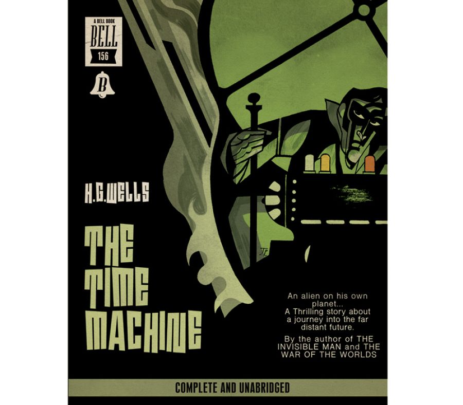 Portada de Joaquín Pertierra para 'La máquina del tiempo'