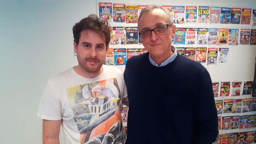 José María Guerrero junto a Maikel