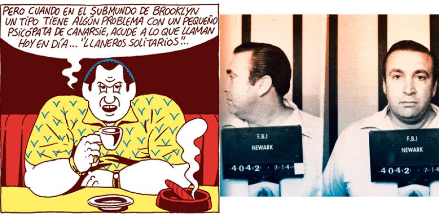 Mickey Dio y el auténtico Roy DeMeo