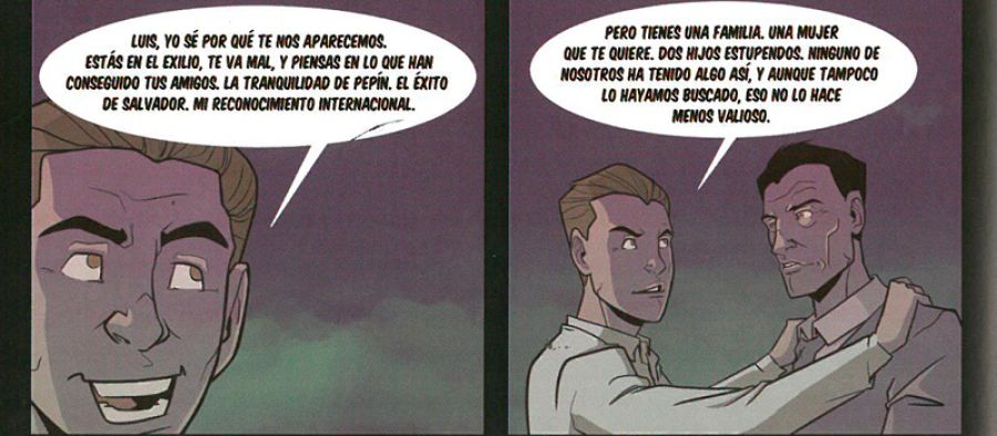 Viñetas de 'La noche perdida de Luis Buñuel'