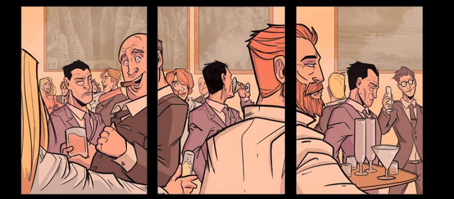 Viñetas de 'La noche perdida de Luis Buñuel'