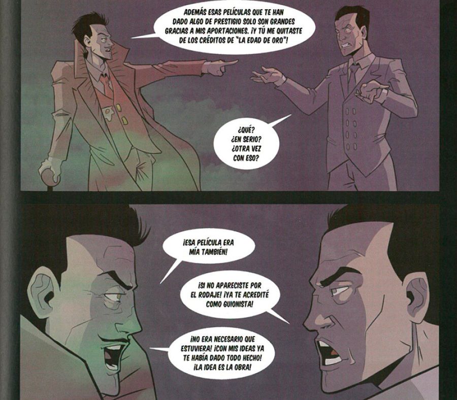 Viñetas de 'La noche perdida de Luis Buñuel'