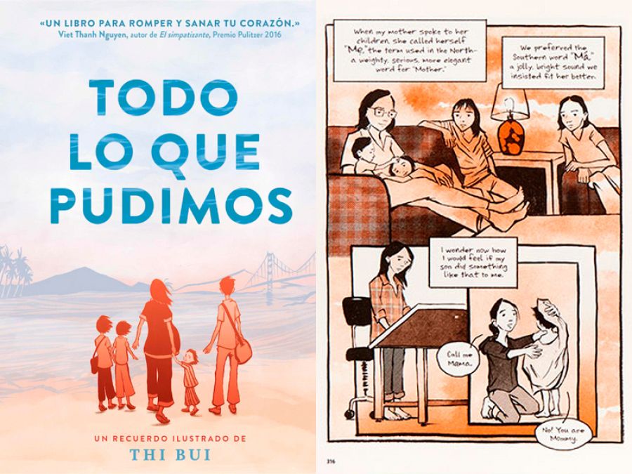 Portada y página de 'Todo lo que pudimos'