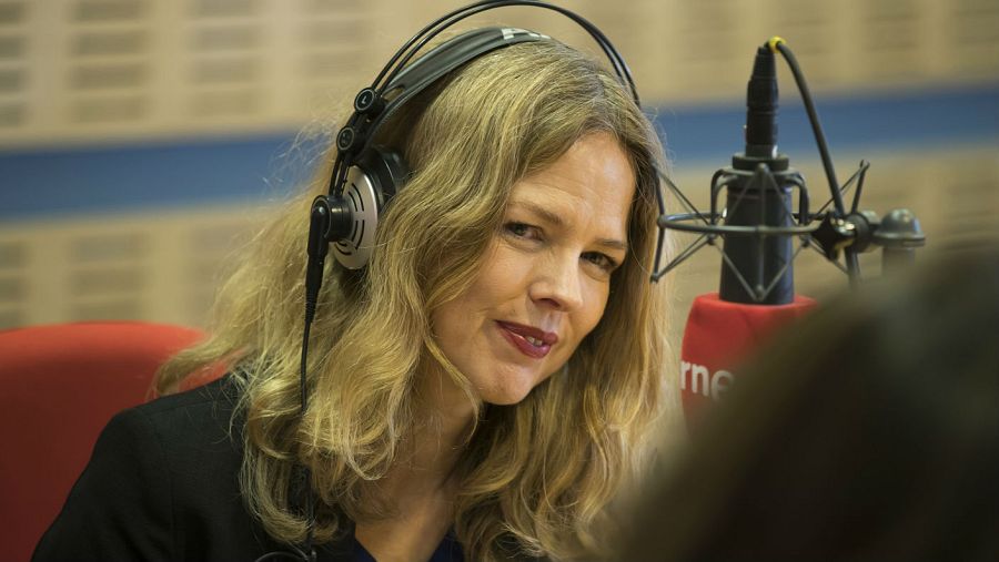 Rosenvinge, en un momento del programa