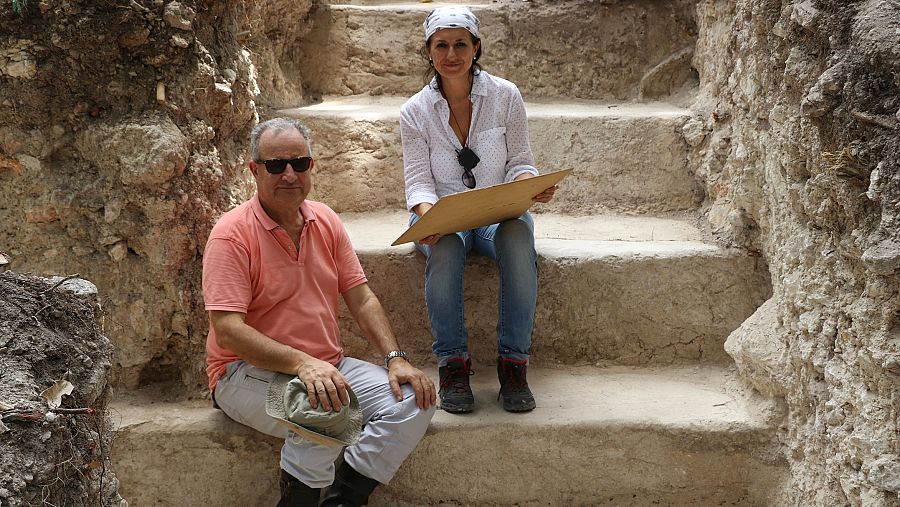 Cristina Vidal y Gaspar Muñoz en La Blanca
