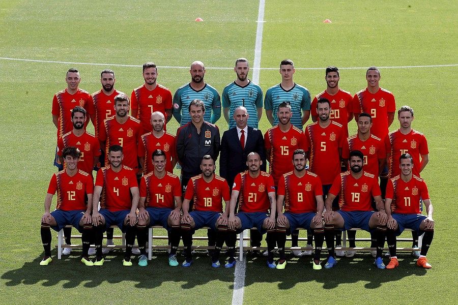 Selección de España para el Mundial 2018