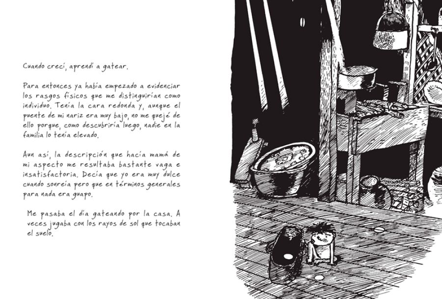 Páginas de 'Kampung Boy'