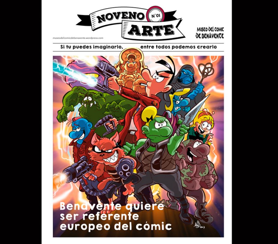 Revista promocional del Museo del Cómic de Benavente