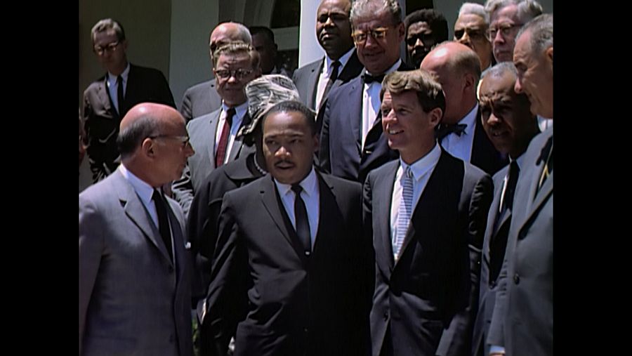 Robert Kennedy y Martin Luther King