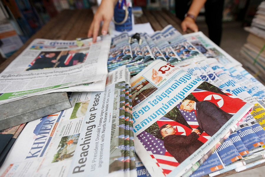 La cumbre en los medios