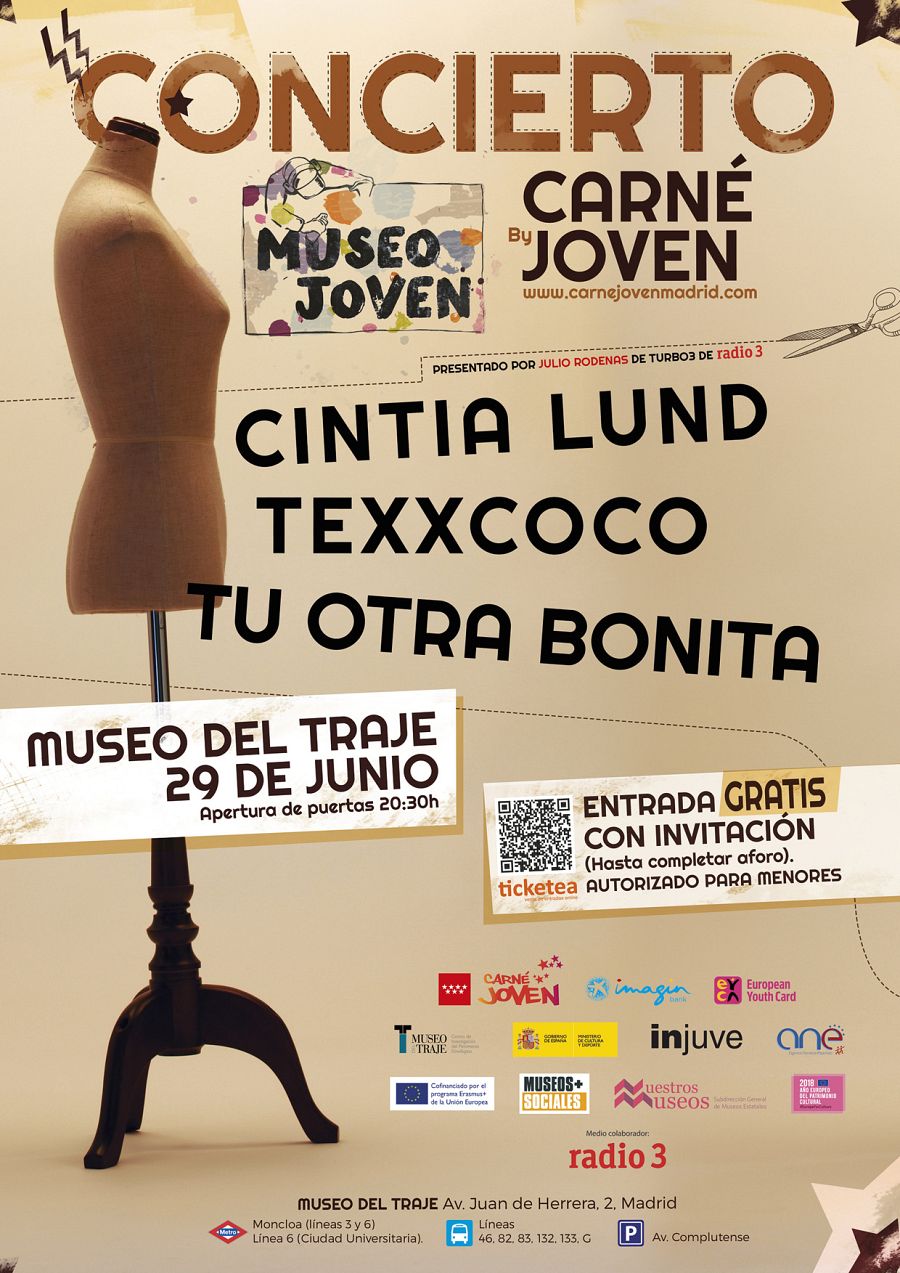 La entrada, para todos los públicos, es grtatuita con invitación