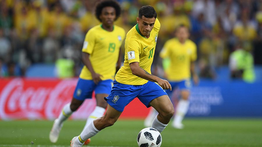 Philippe Coutinho, el líder de Brasil en este Mundial.