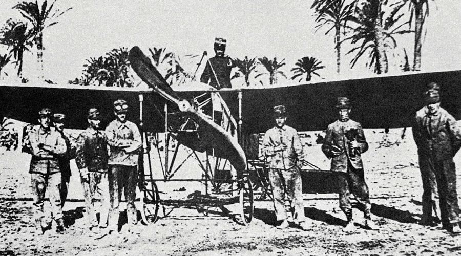 Primeros aviones militares