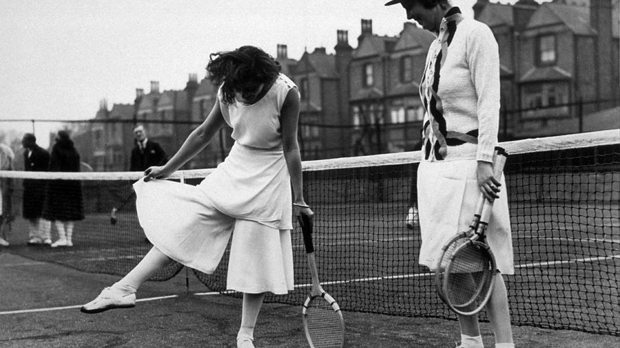 Primeras faldas pantalón a principios del S.XX