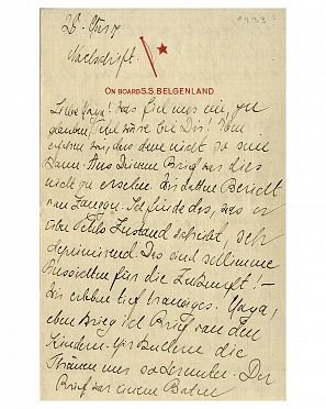 Subastan carta de Einstein escrita mismo día que renunció a pasaporte alemán