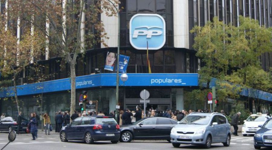 Sede del PP en Madrid