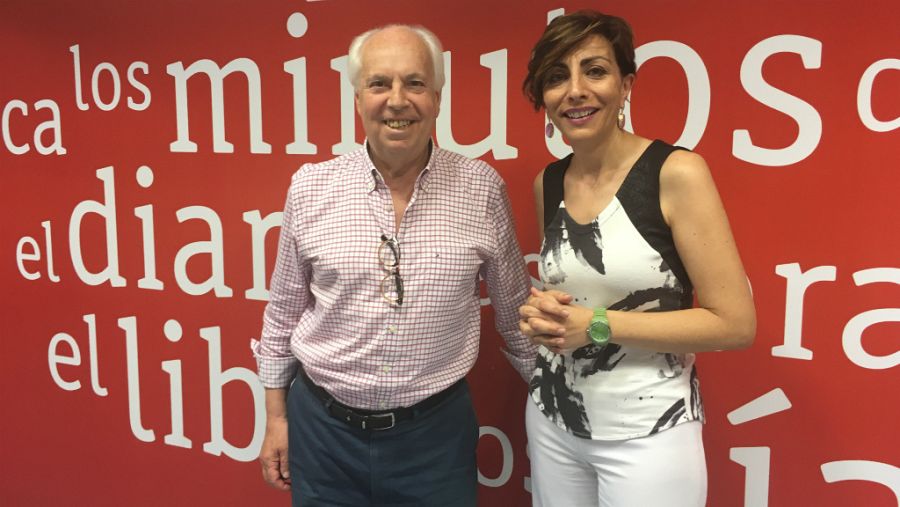 Mamen Asencio y Eduardo Mendicutti