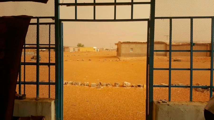 Campamentos de refugiados saharauis en Tinduf