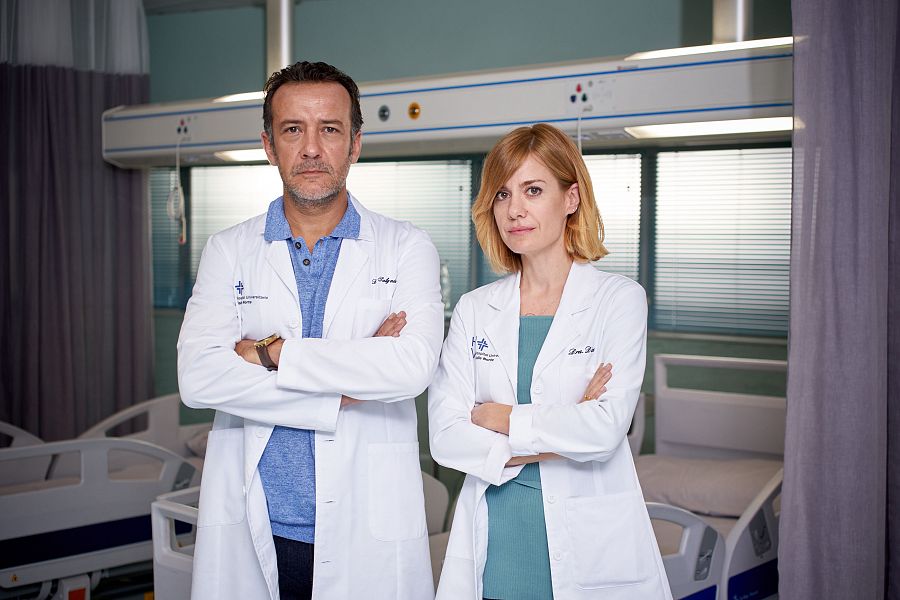 Alexandra Jiménez y José Luis García-Pérez juntos en 'Hospital Valle Norte'