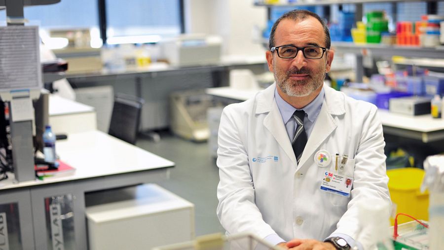 El doctor Rafael Delgado, jefe de Microbiología del Instituto de Investigación del Hospital 12 de Octubre.