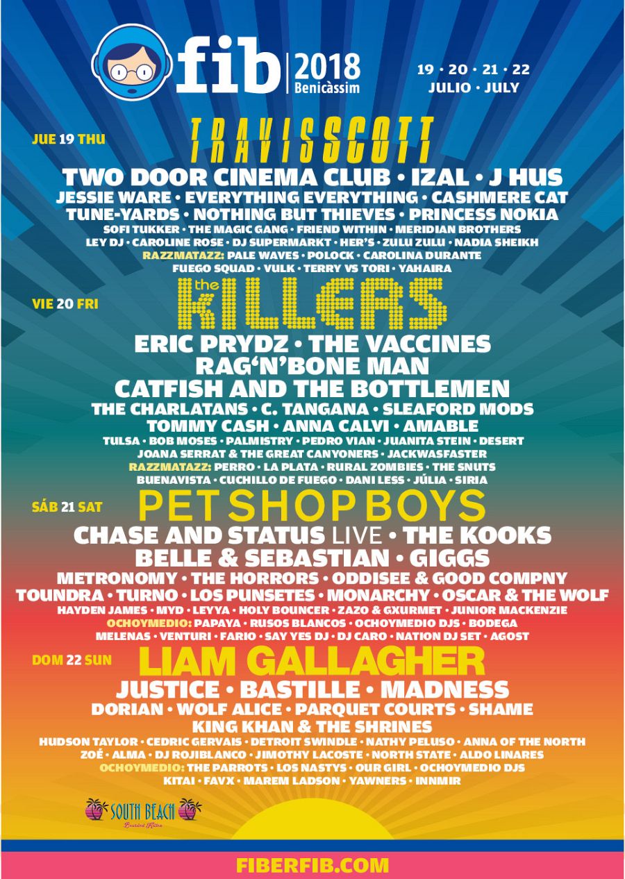 Cartel del FIB 2018