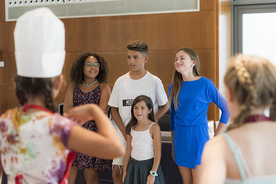 Yara, Héctor, Nuria y Karen de 'MasterChef Junior 5'