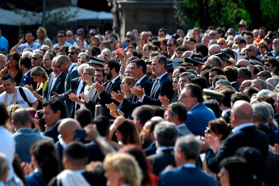 Los Reyes en Barcelona