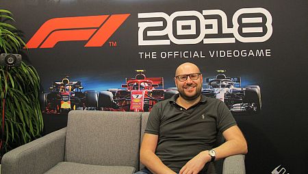 Lee Mather, director del videojuego F1 2018