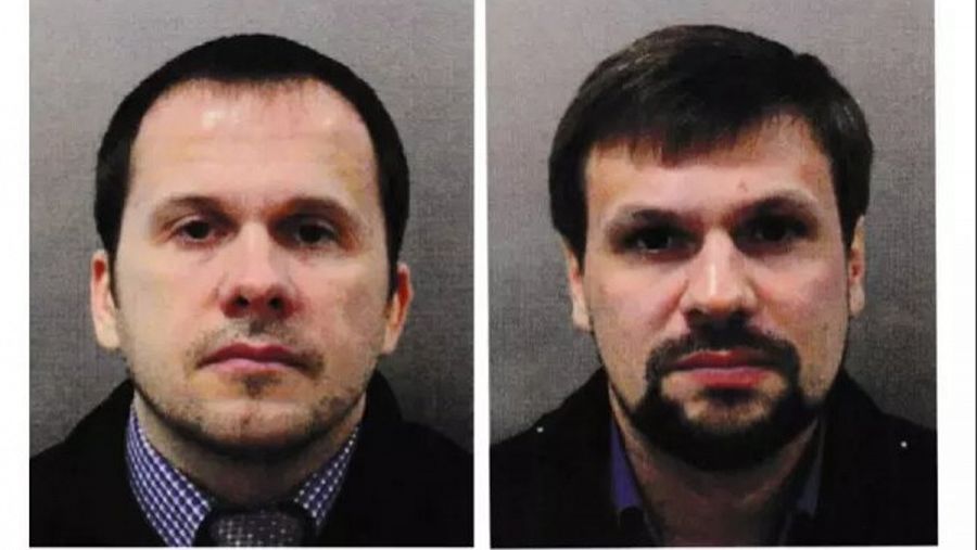Los sospechosos de envenenar a Skripal: Alexander Petrov y Rusian Boshirov