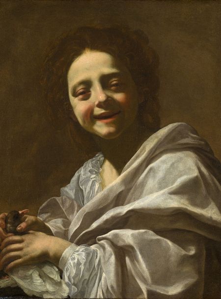 'Retrato de niña con paloma', de Simon Vouet