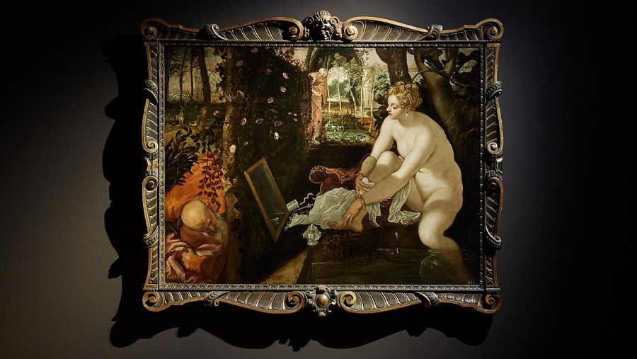 'Susana y los viejos' (1577). Archivo Fondazione Musei Civici di Venezia.